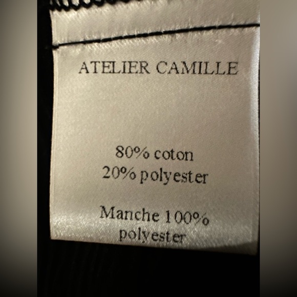 Atelier Camille “Cassiope” black dress size small. Made in France - Picture 11 of 11
